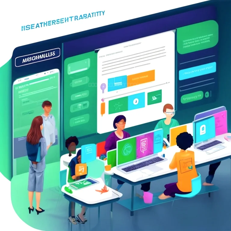 مشاركون في دورة تعليمية عن الأمن السيبراني